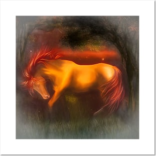 Fire Horse Posters and Art